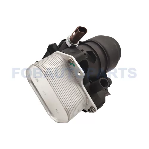 Oil Filter Housing With Oil Cooler For Audi For VW 03N115389P 03N115389A - image 3